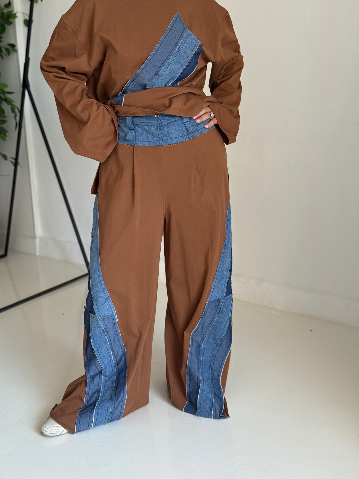 Denim Patchwork set