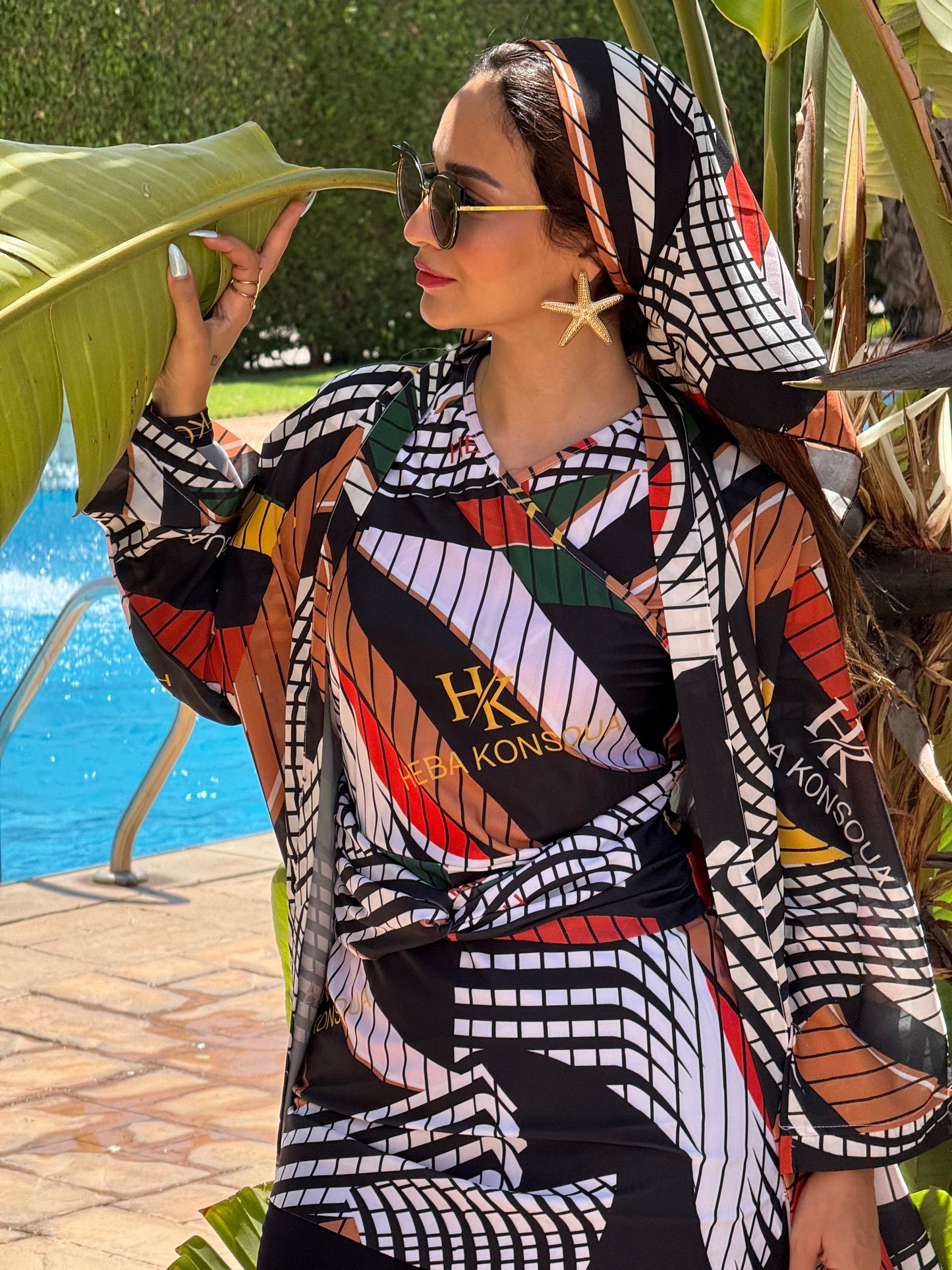 Fine Lines Burkini
