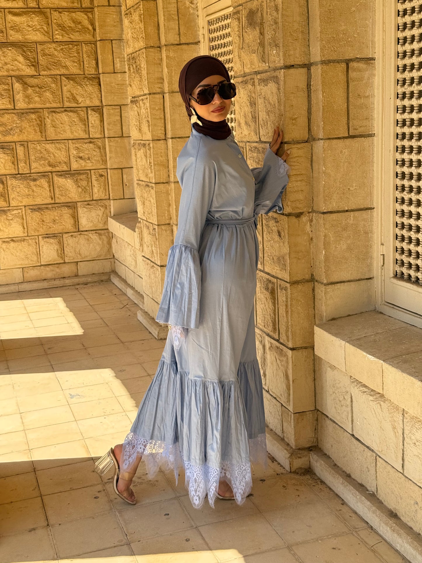 Dentelle-Tail Dress