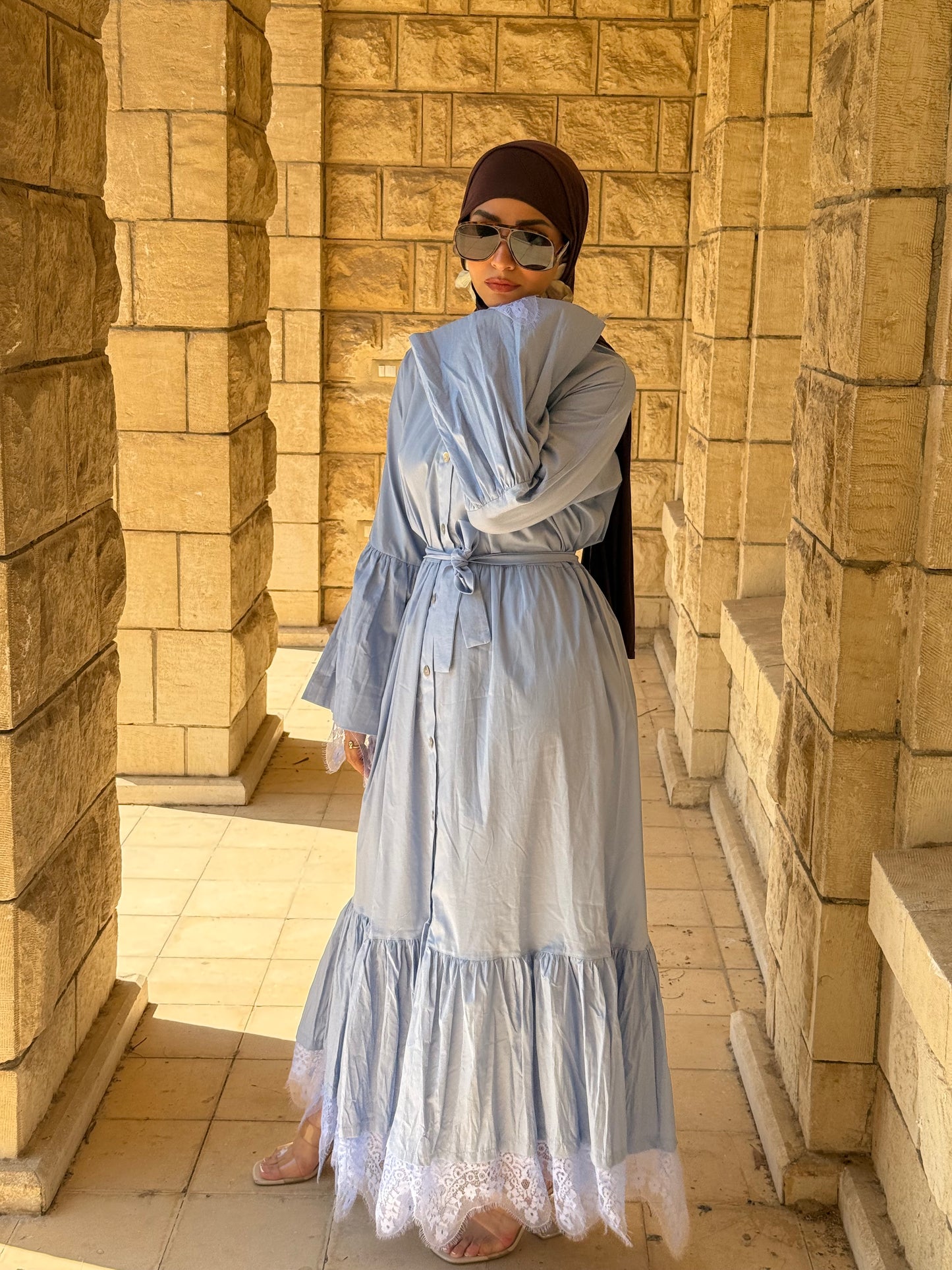 Dentelle-Tail Dress
