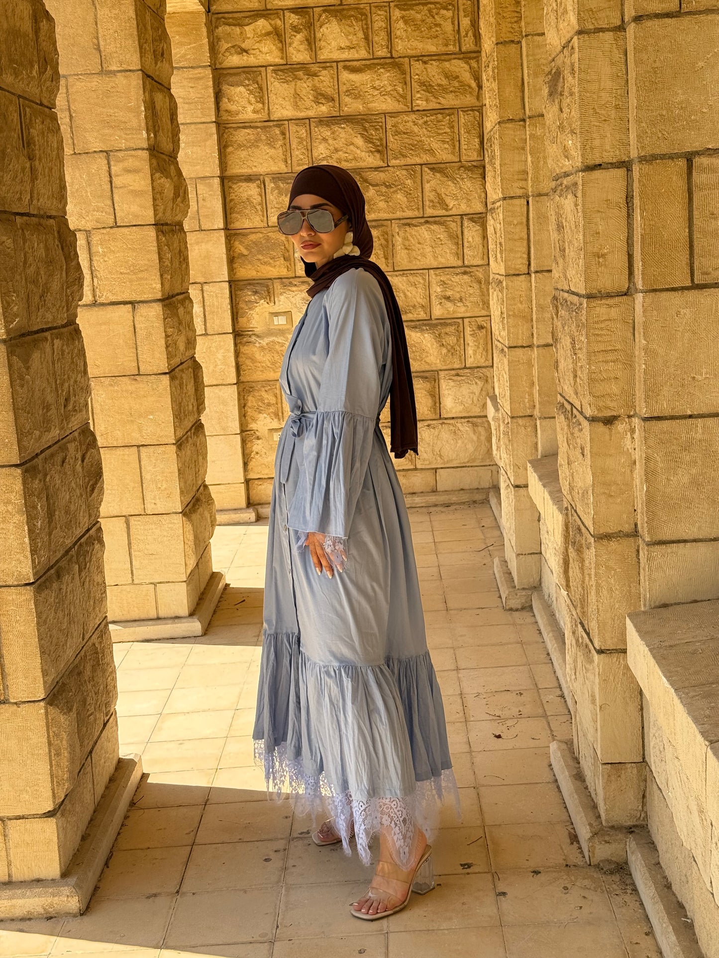 Dentelle-Tail Dress