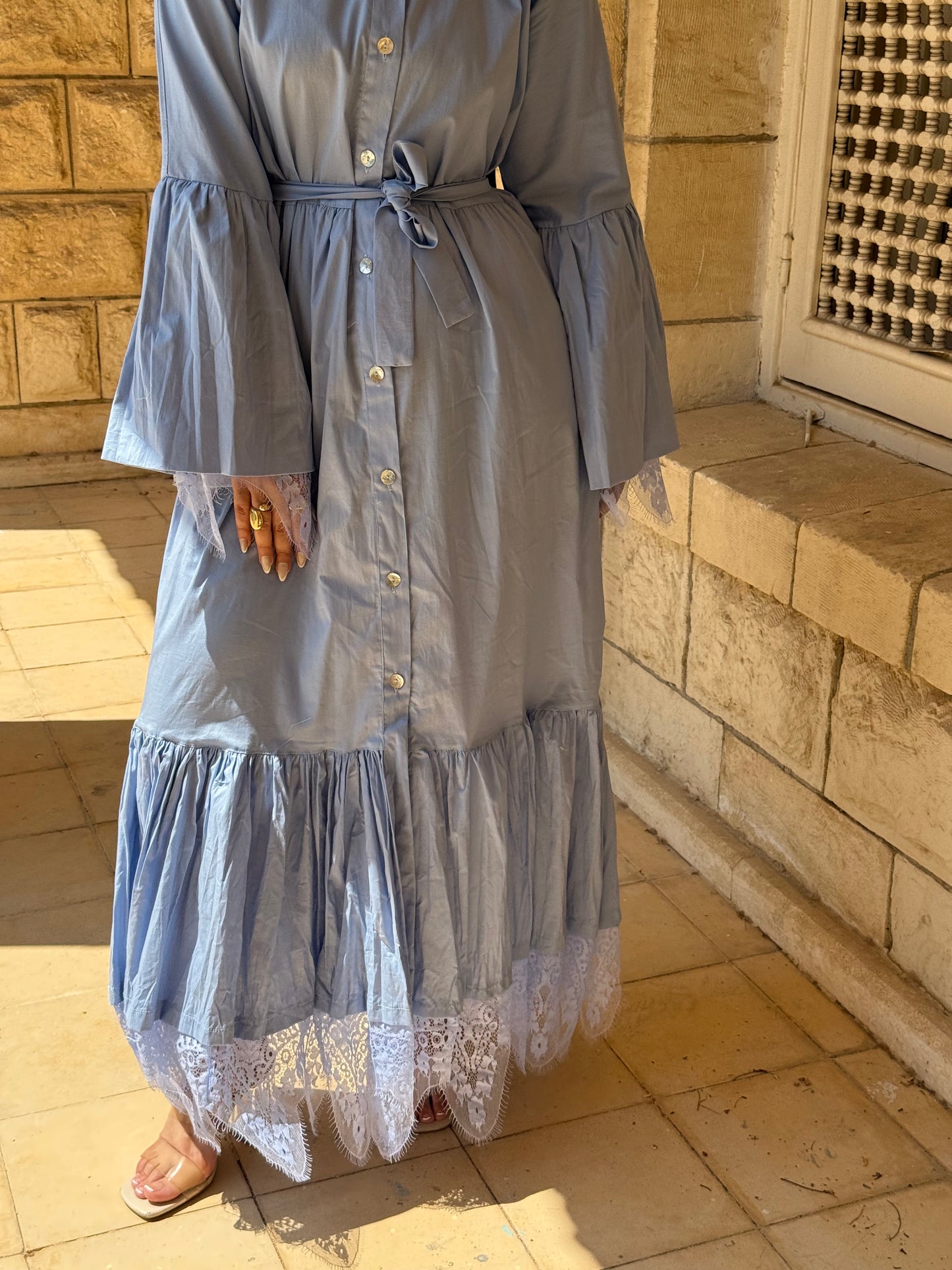 Dentelle-Tail Dress