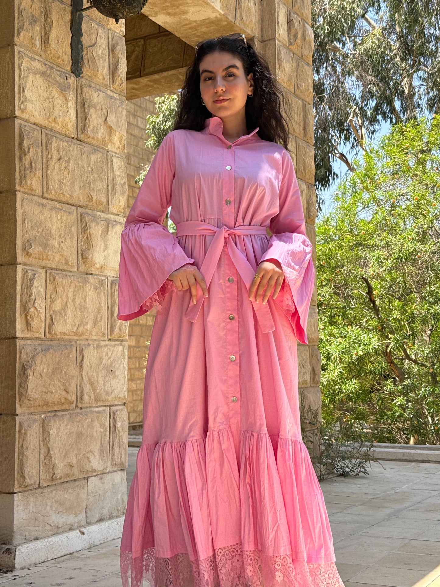 Dentelle-Tail Dress