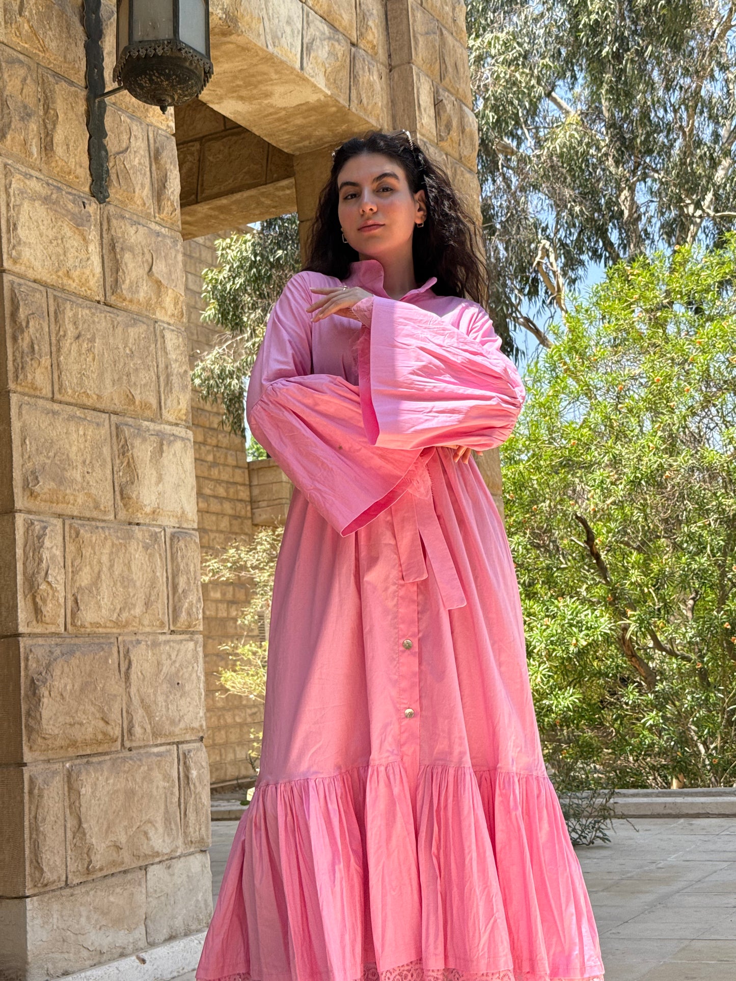 Dentelle-Tail Dress