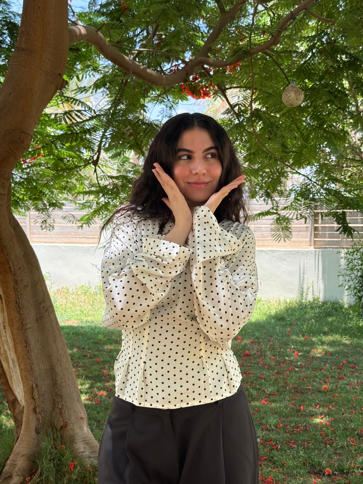 Polka Blouse