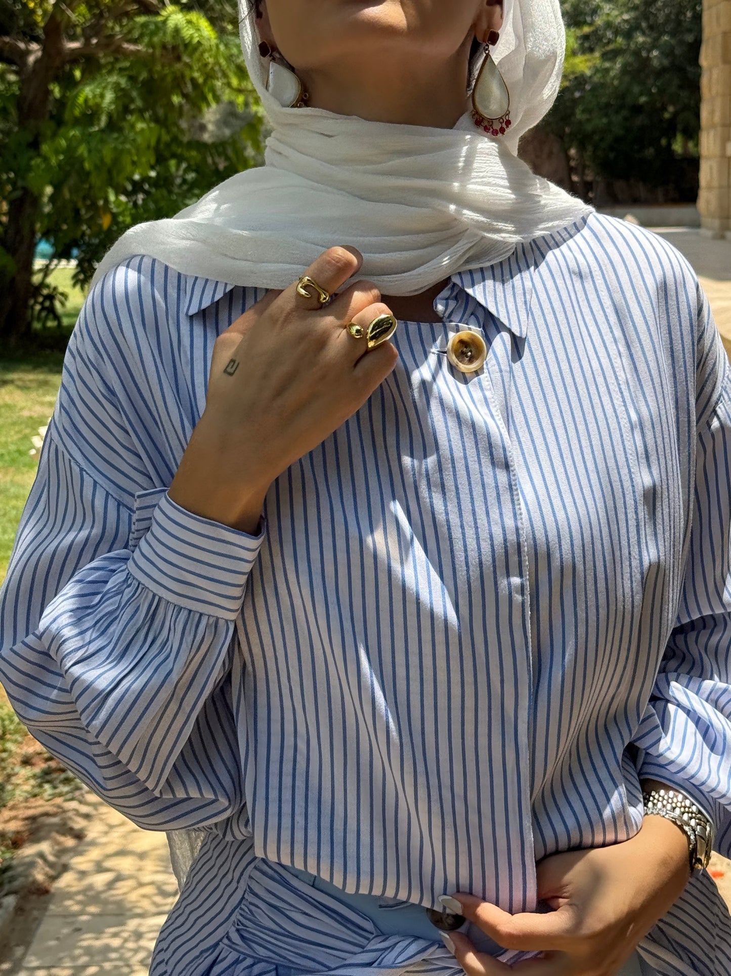Striped Chemise