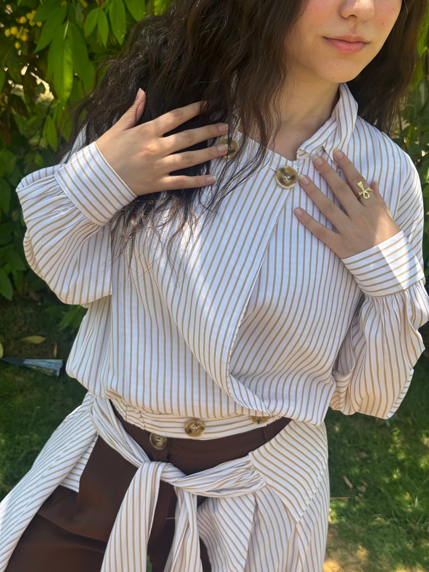 Striped Chemise