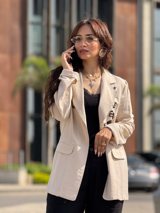 Konsoua Blazer - Beiege