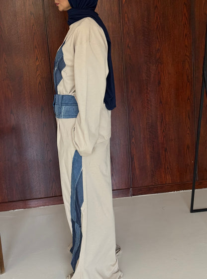 Denim Patchwork set