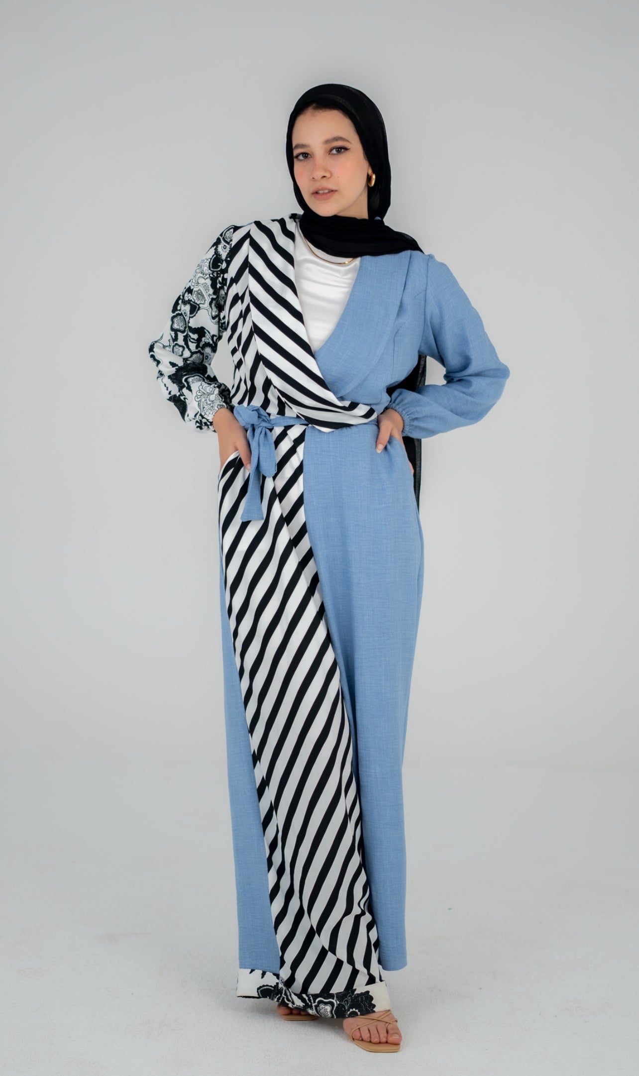 Half & Half Jumpsuit