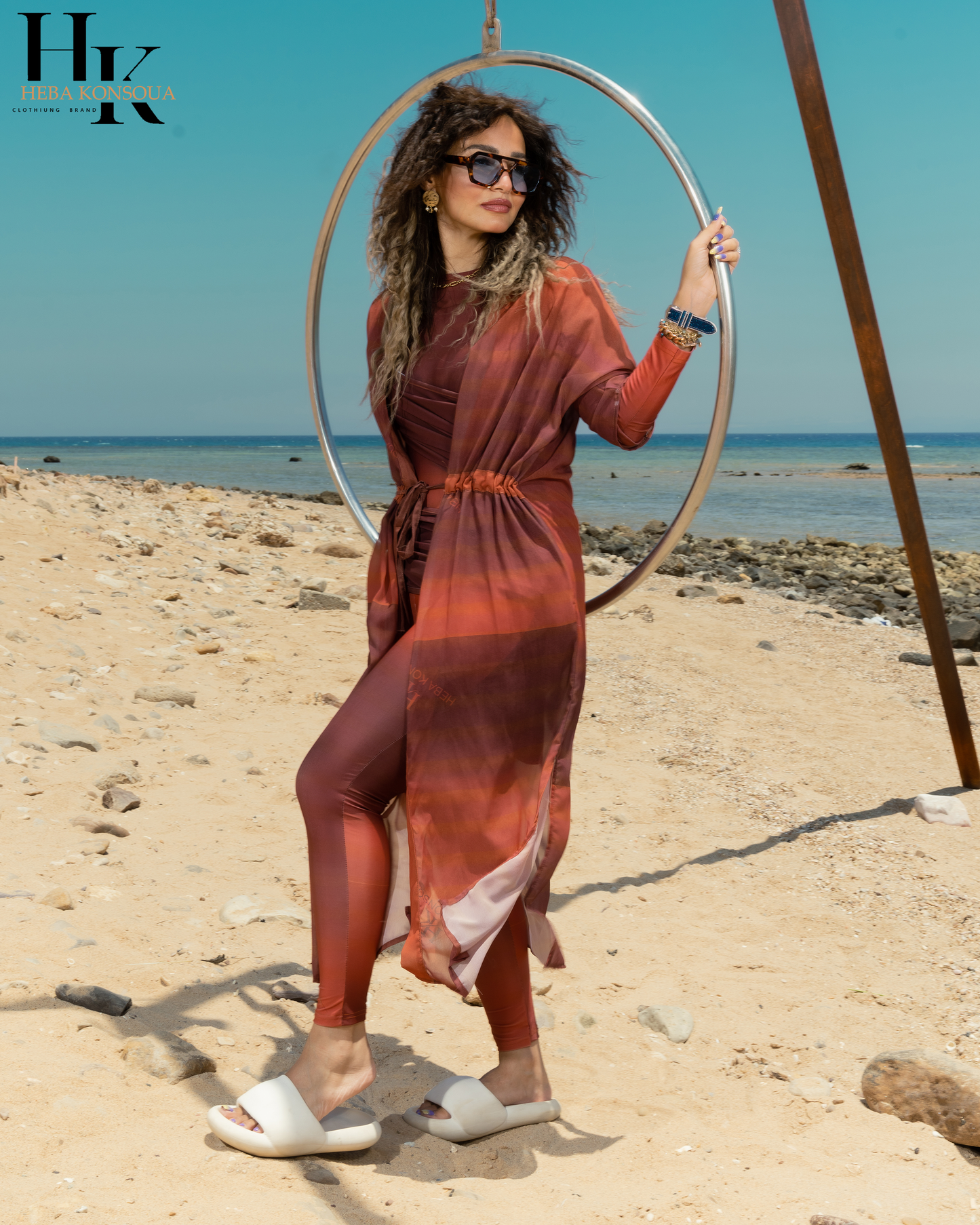 Maroon Islands Burkini