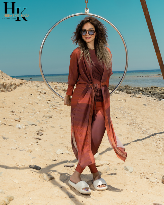 Maroon Islands Burkini