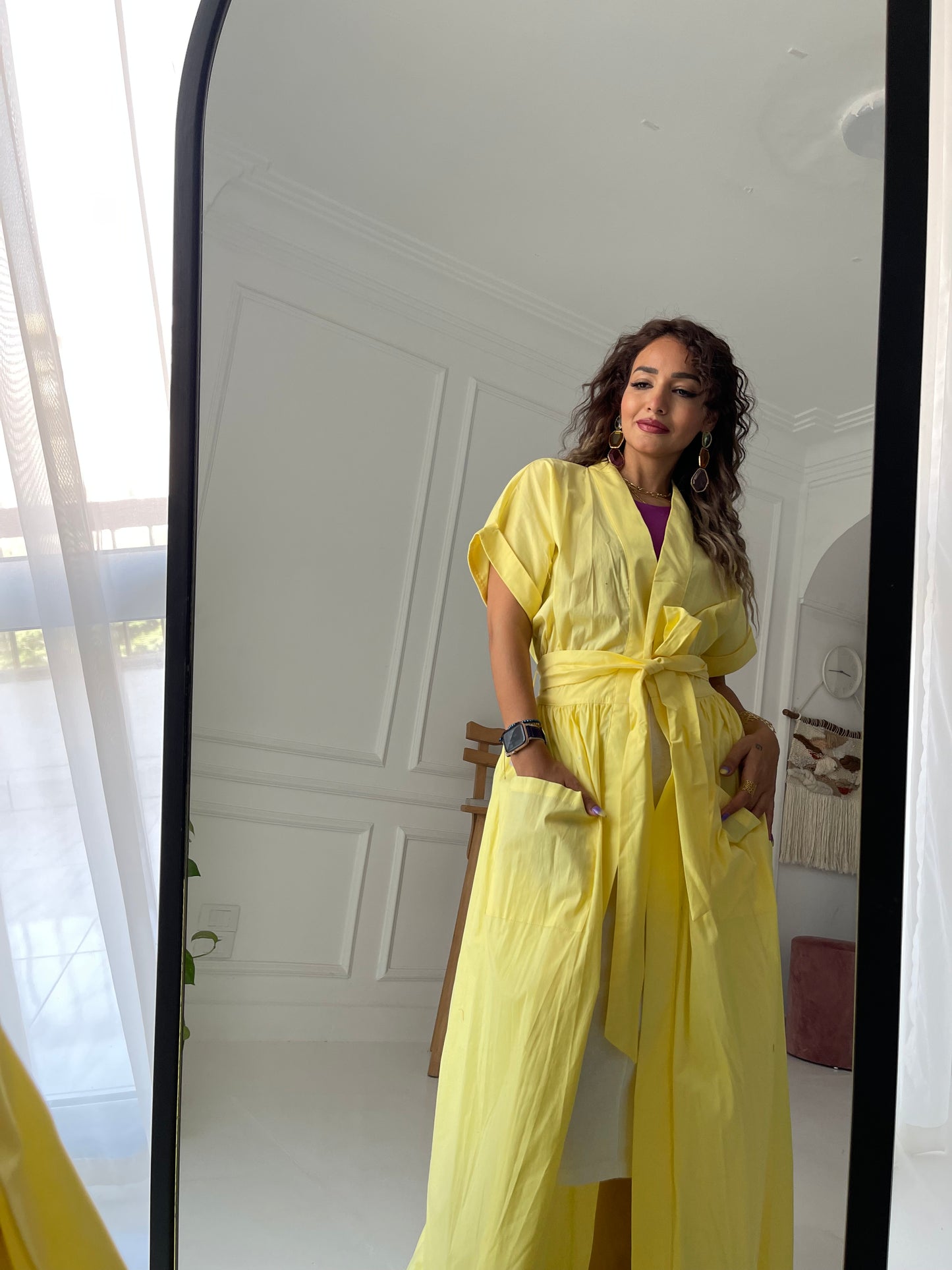 Vibrant Half sleeved Dress