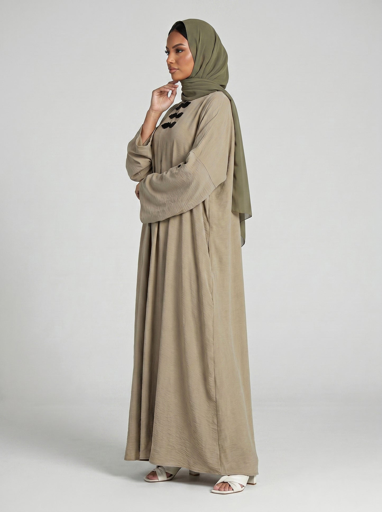 Linen Abaya