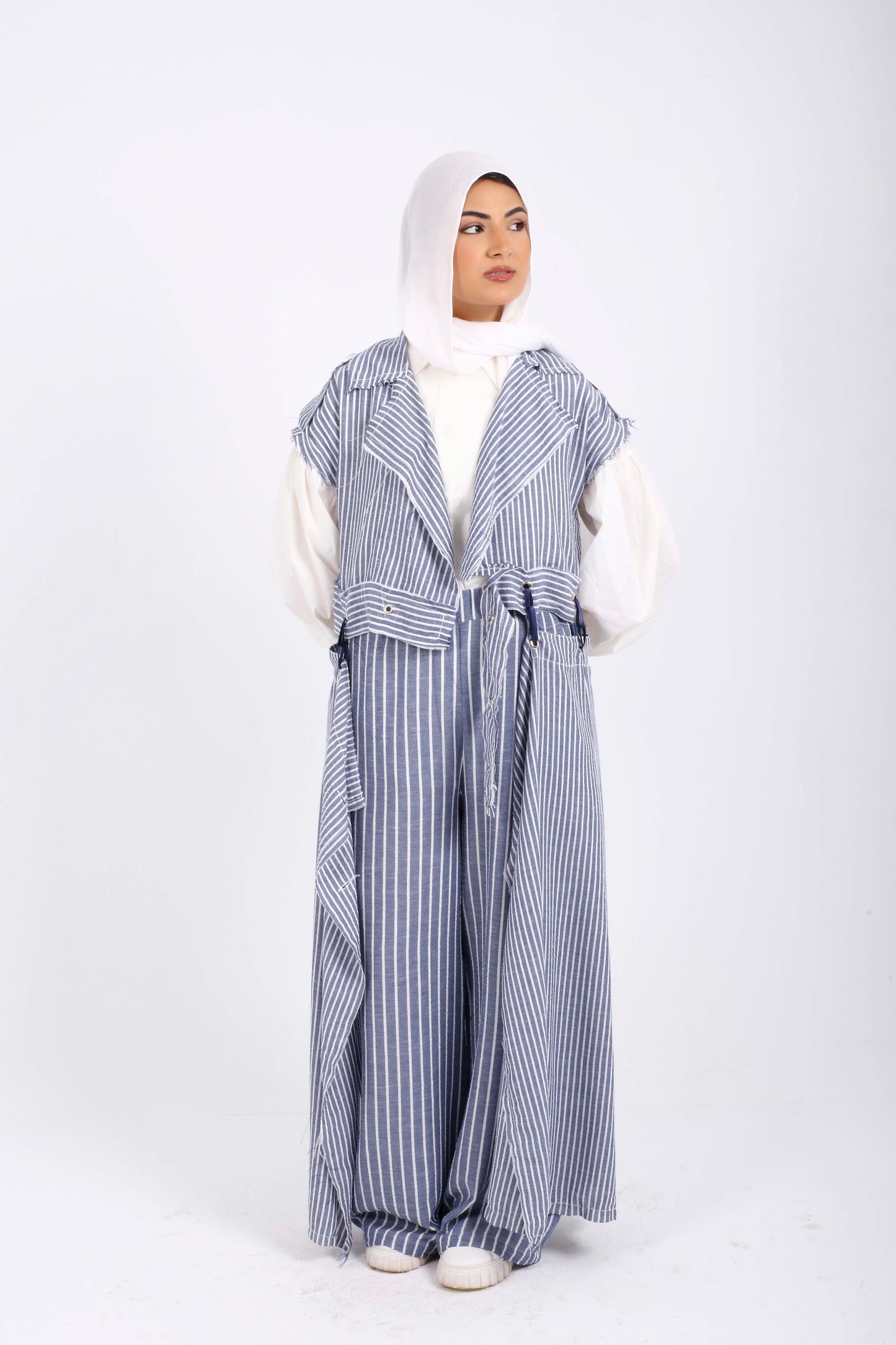 Lined Linen cardigan