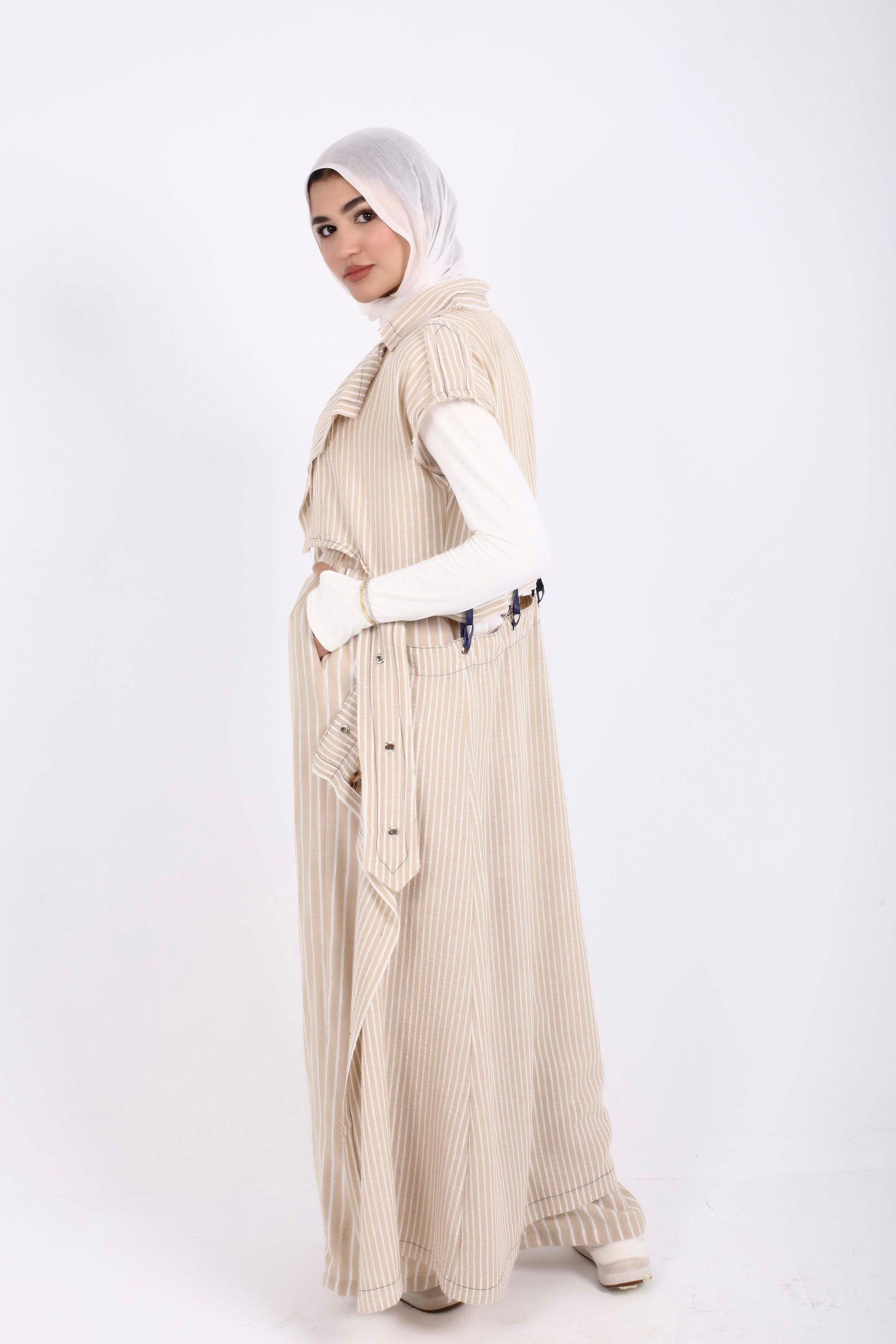 Lined Linen cardigan