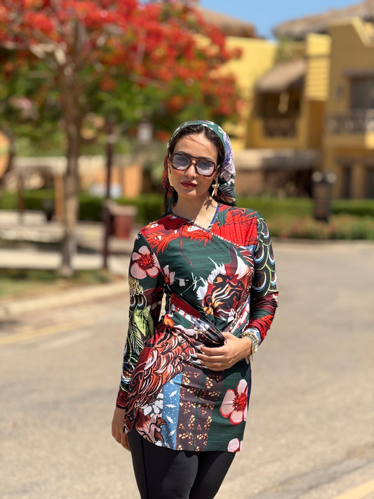 Peacock Burkini