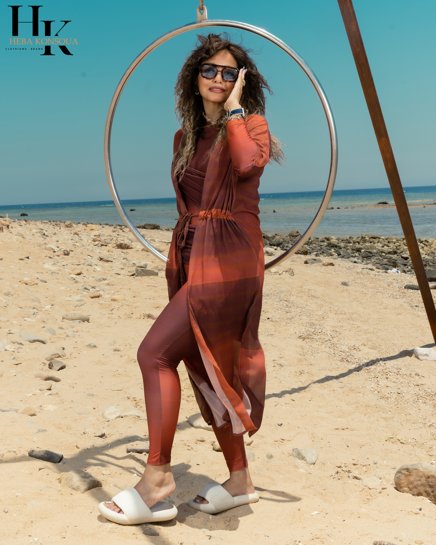 Maroon Islands Burkini