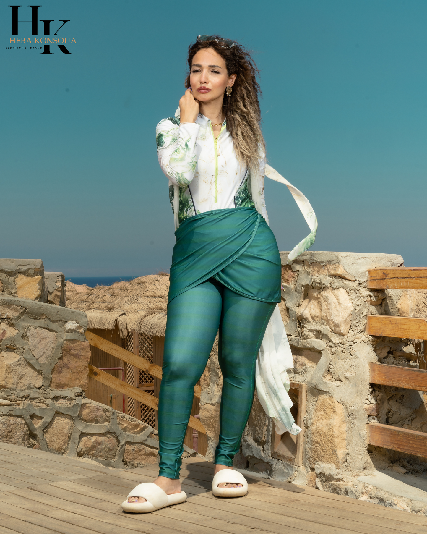 Mable Green Burkini
