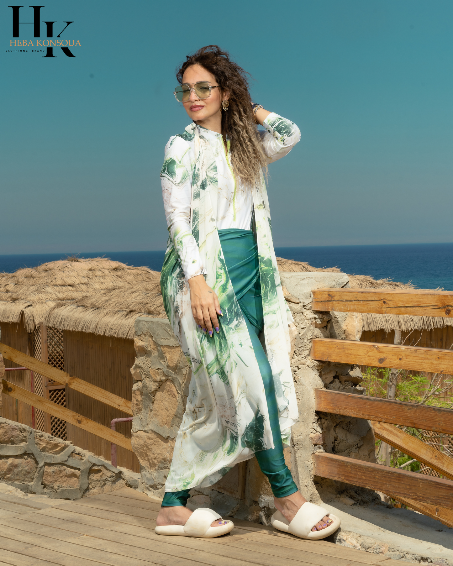 Mable Green Burkini