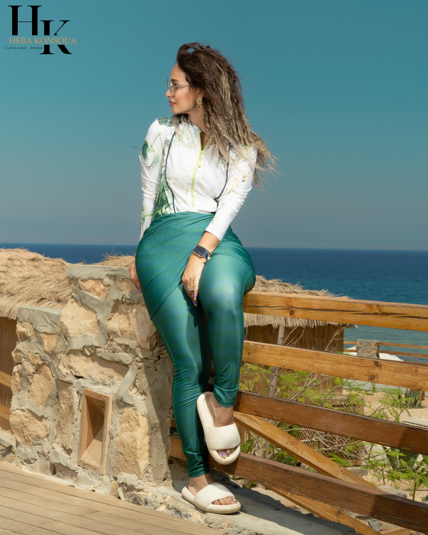 Mable Green Burkini