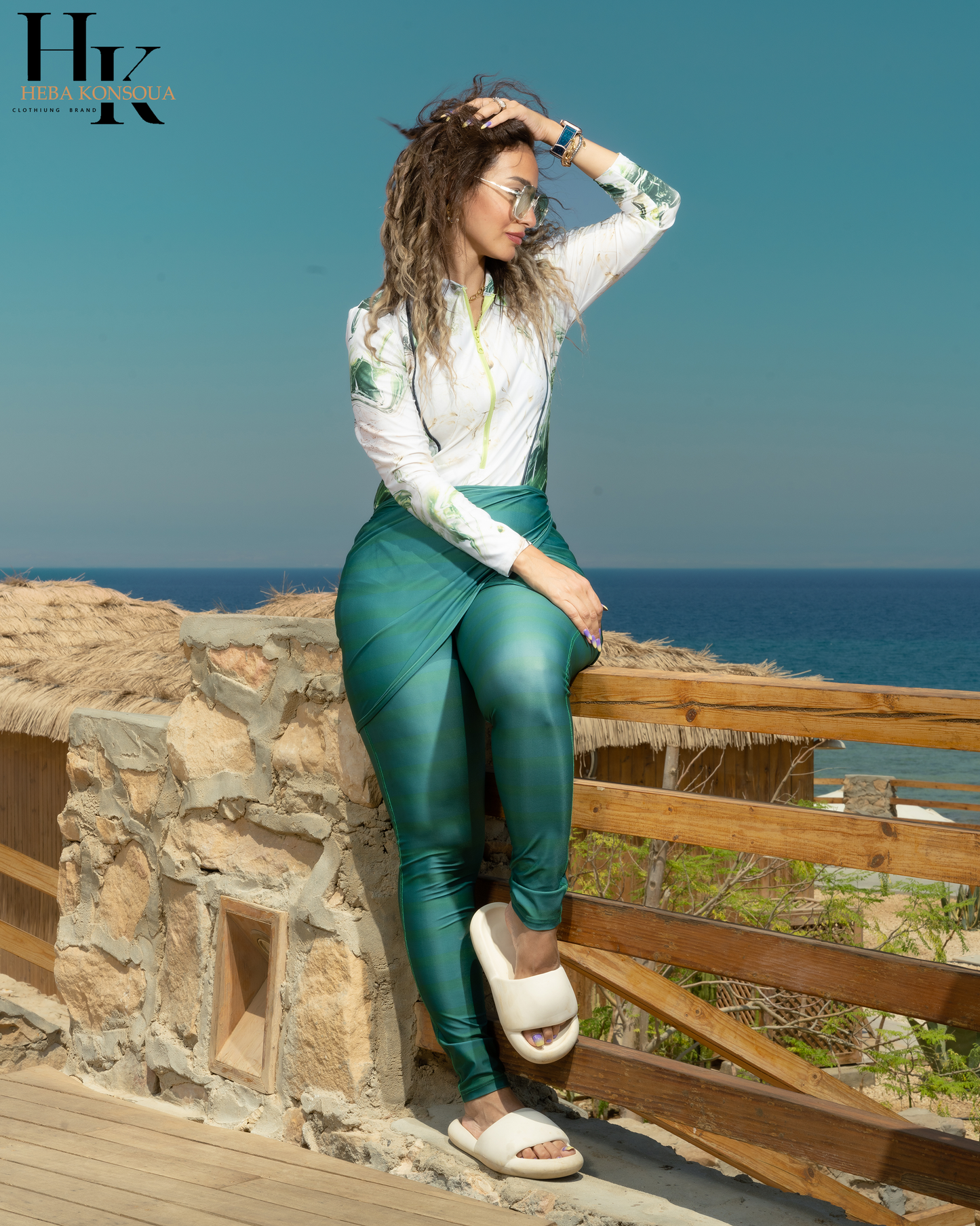 Mable Green Burkini