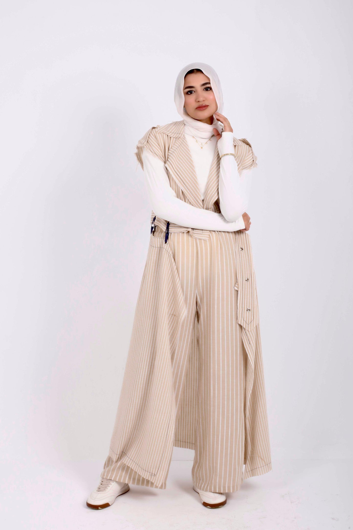 Lined Linen cardigan