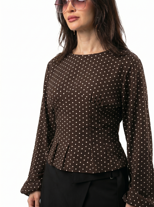 Polka Blouse