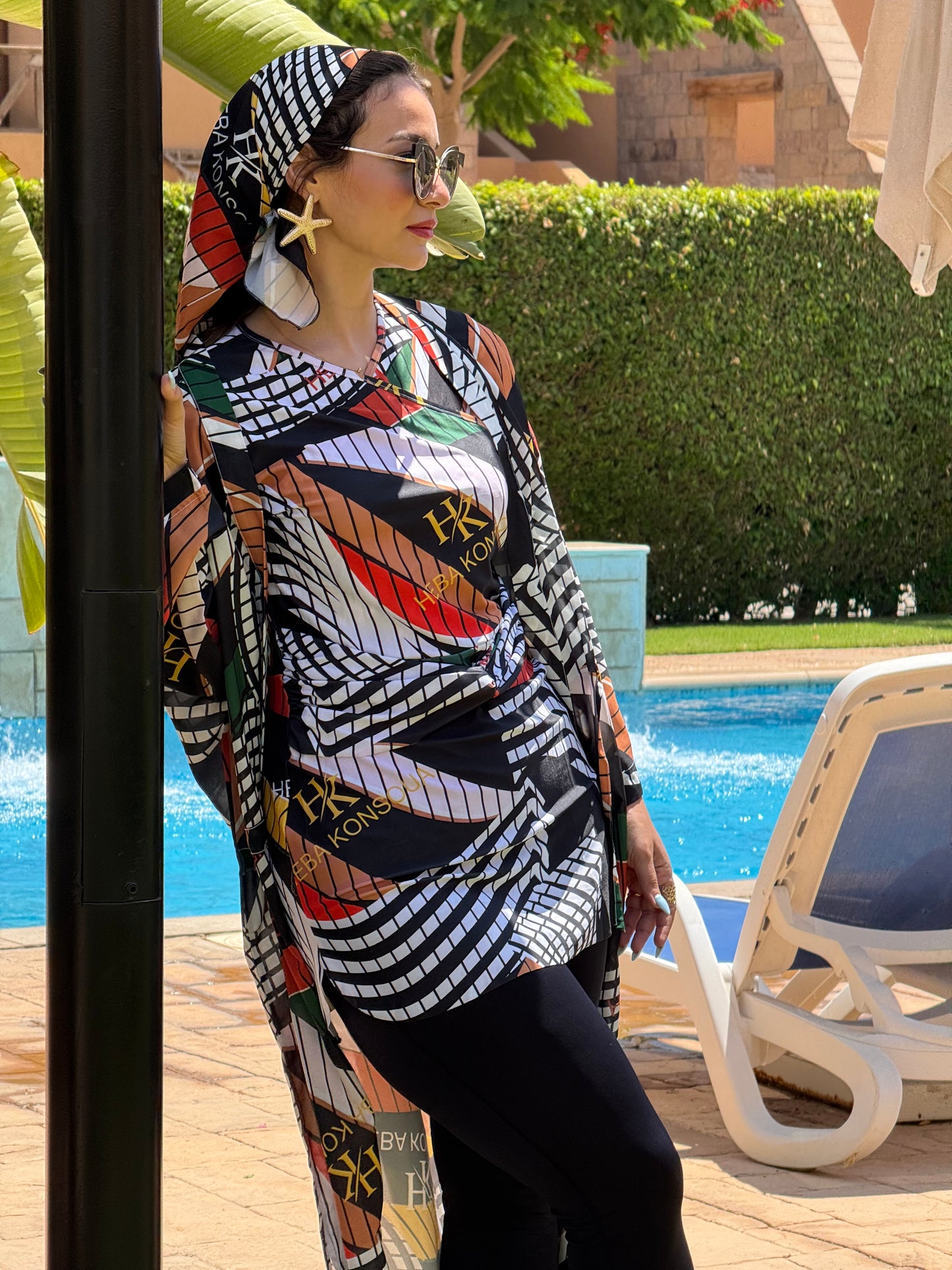 Fine Lines Burkini