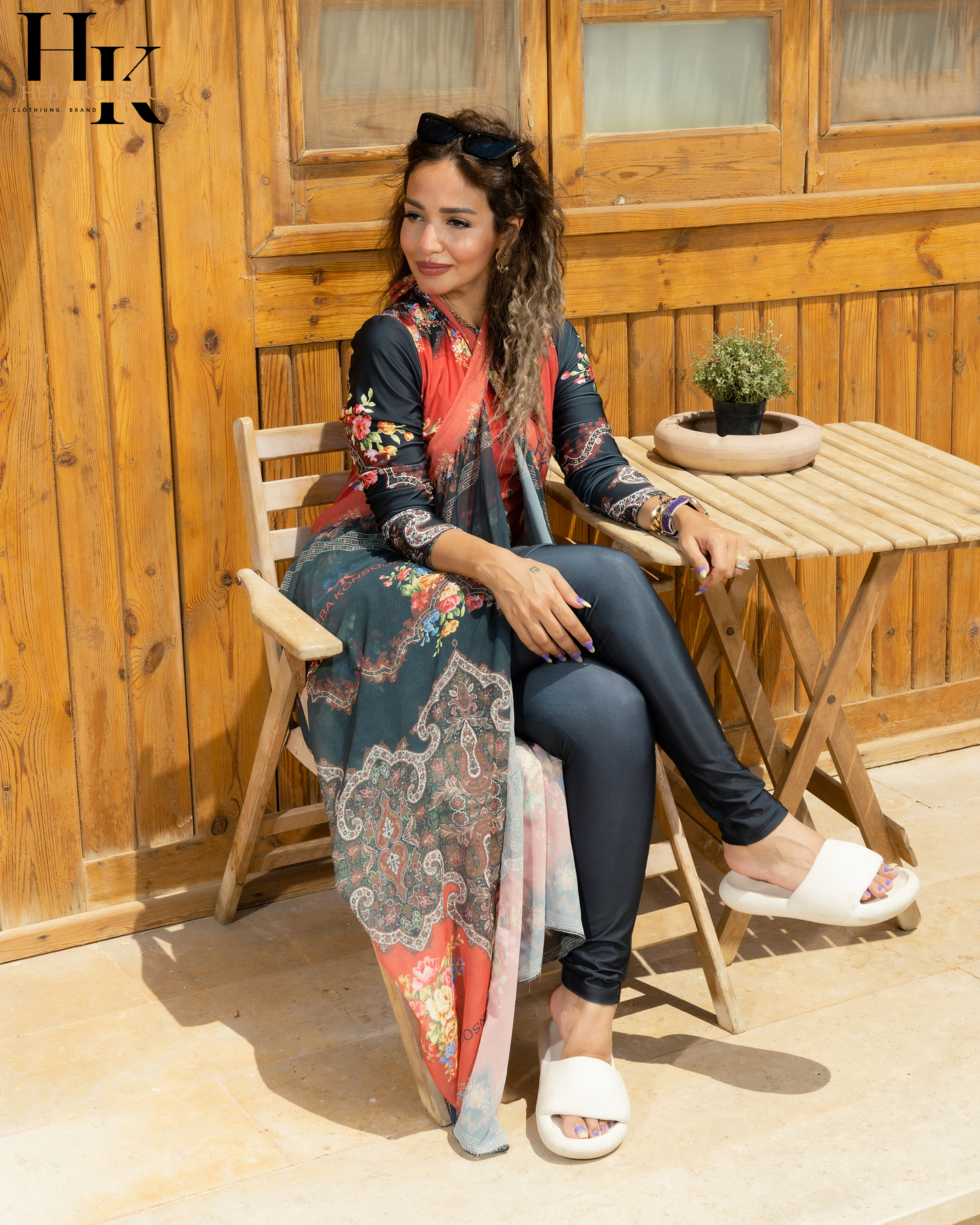 Red Flowers Burkini