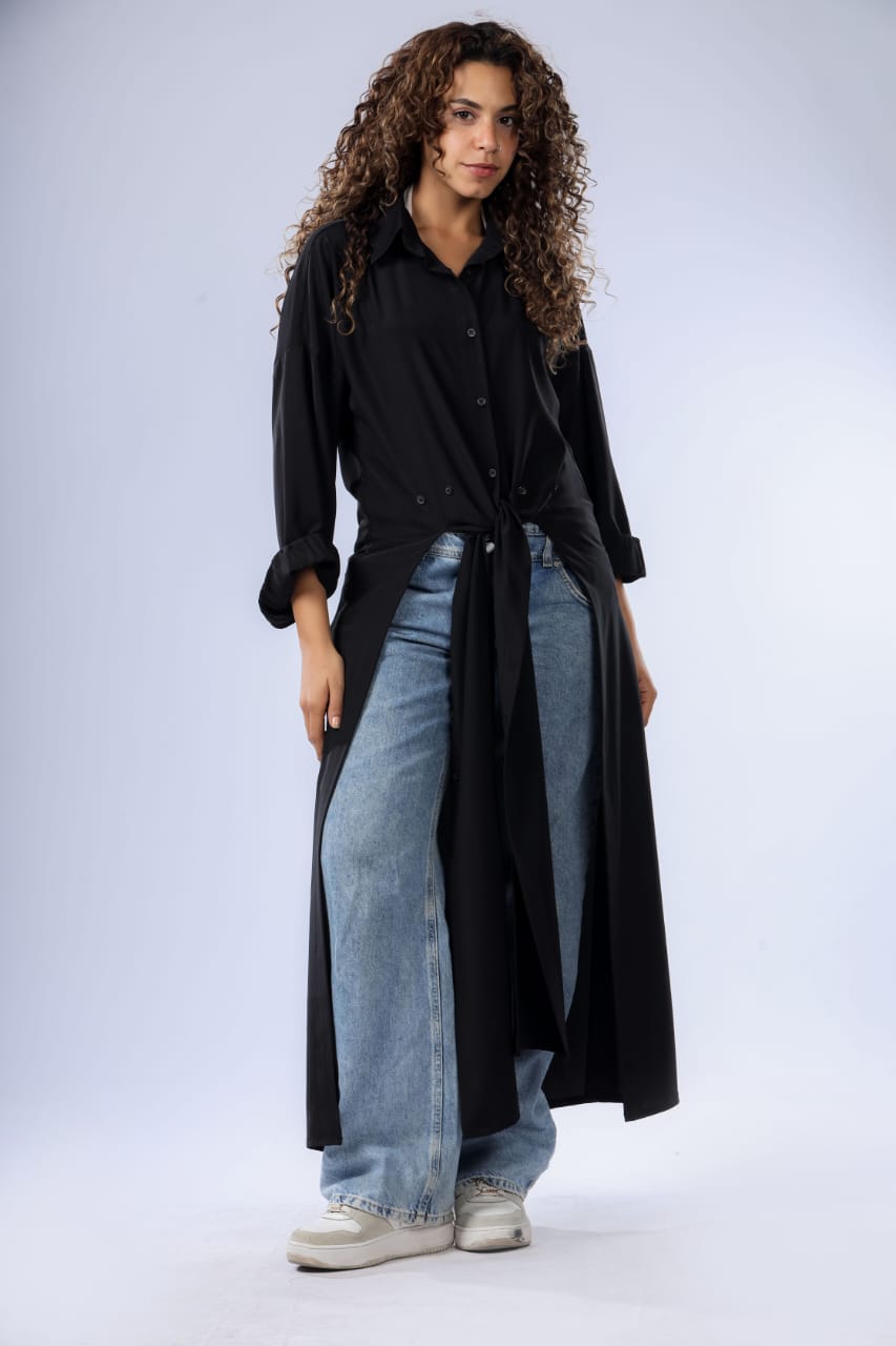 Front-slit Chemise