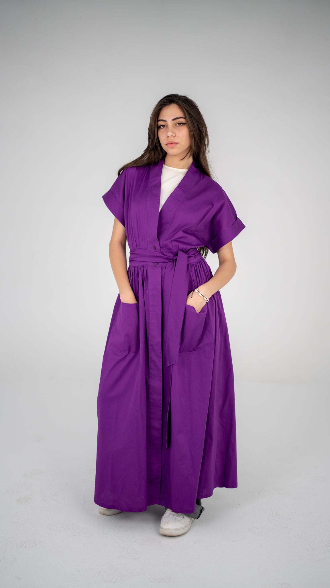 Vibrant Half sleeved Dress