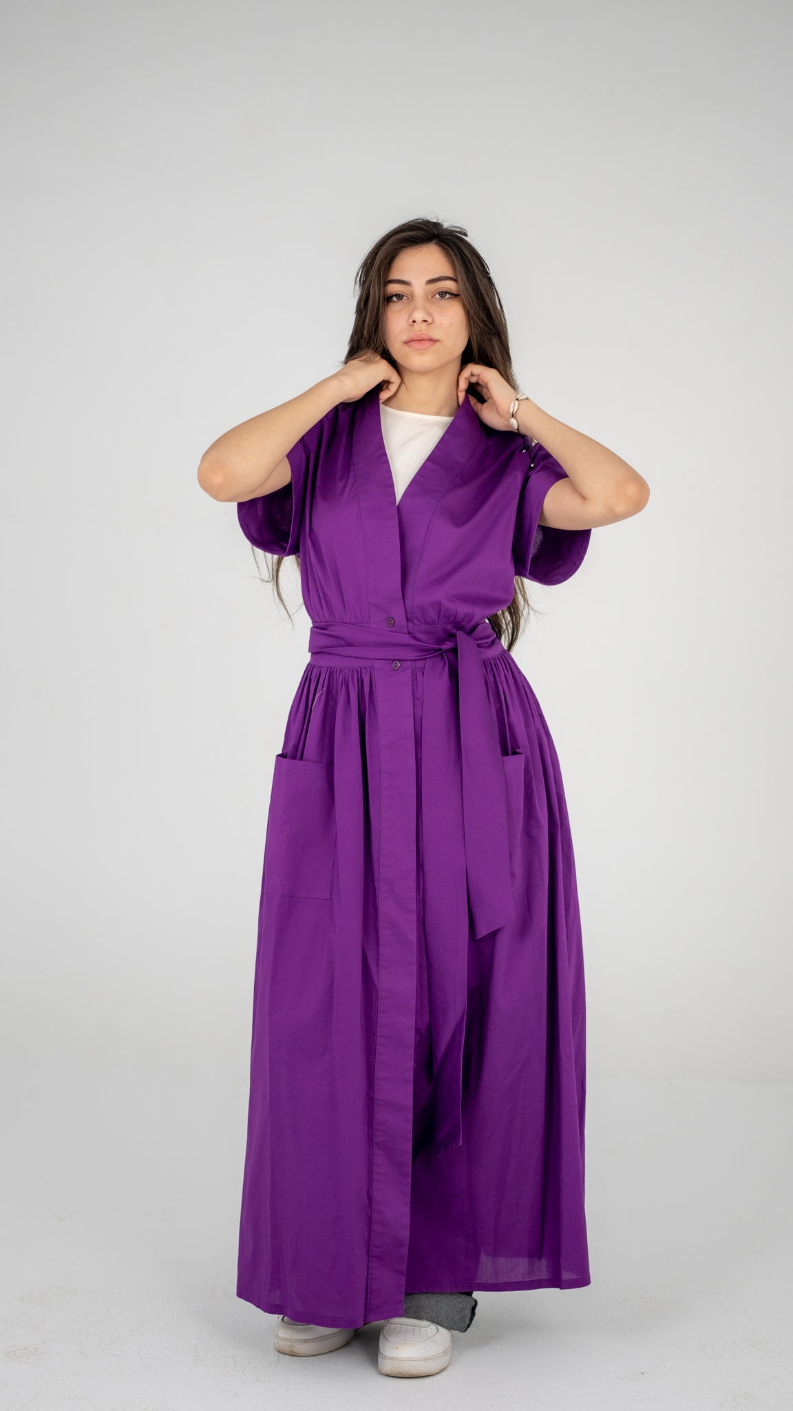 Vibrant Half sleeved Dress