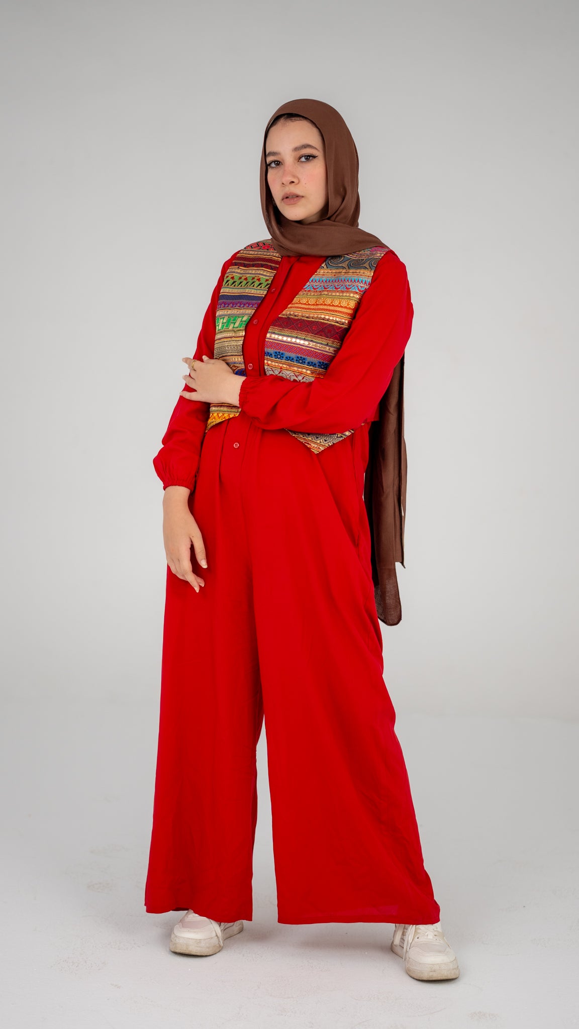 Indian Vest Jumpsuit