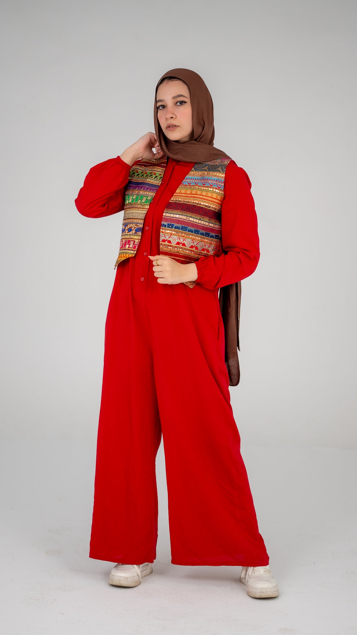 Indian Vest Jumpsuit