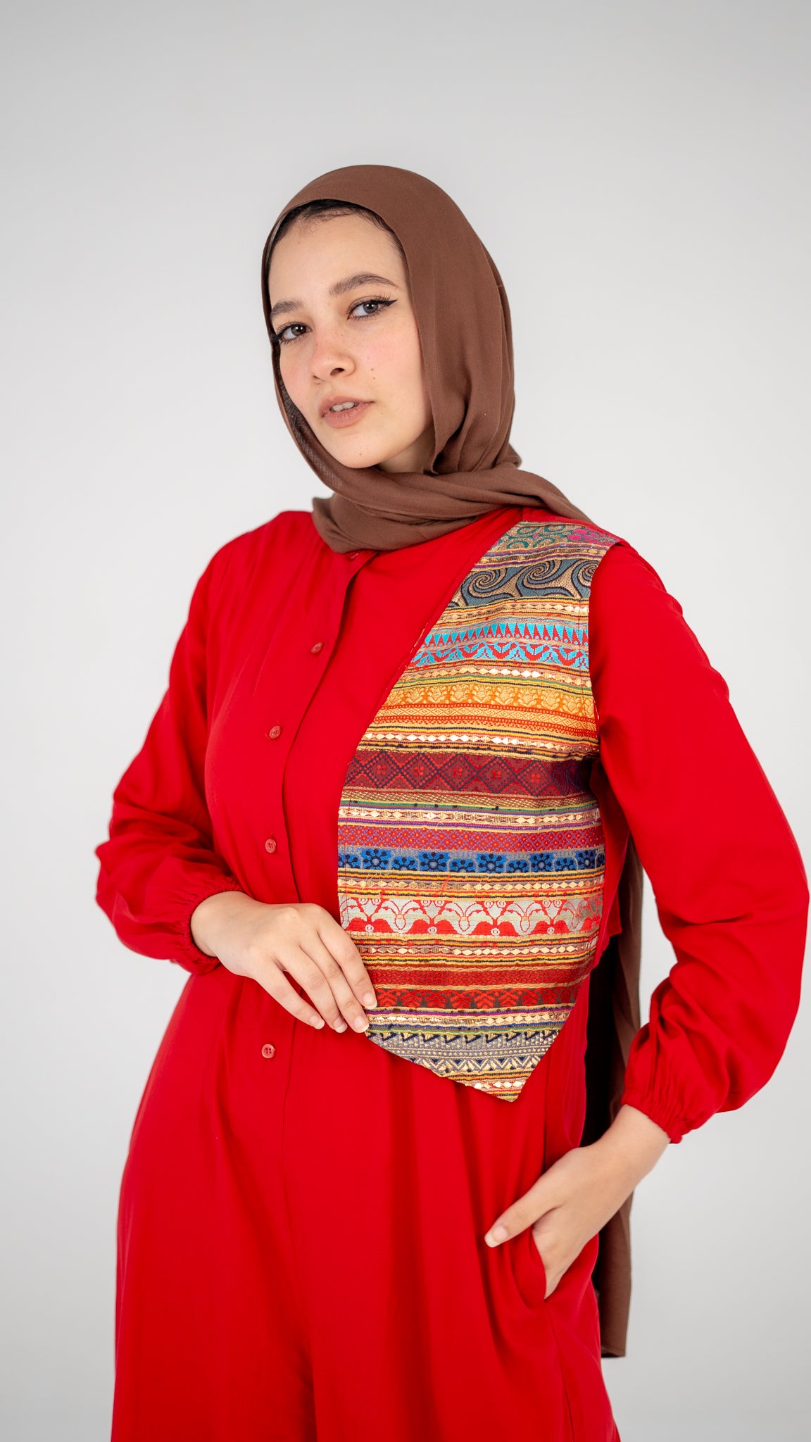 Indian Vest Jumpsuit