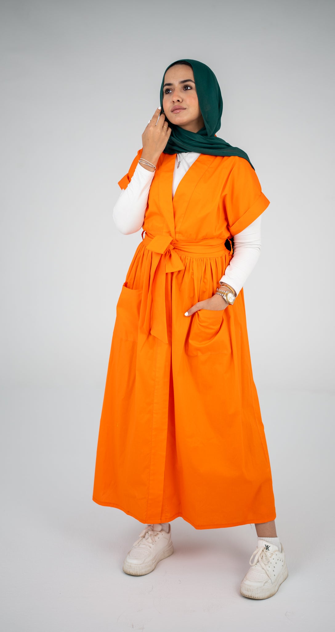 Vibrant Half sleeved Dress