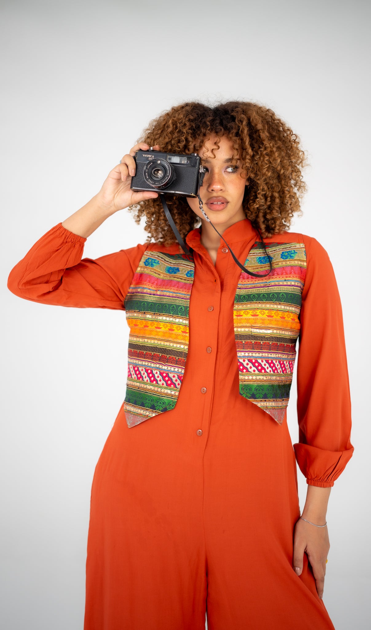 Indian Vest Jumpsuit