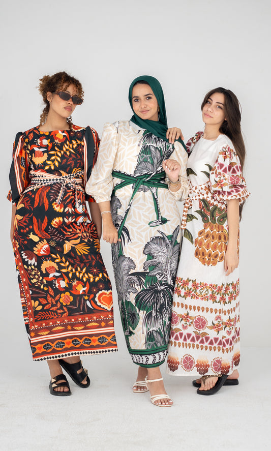 Flowery Bamboo Dress