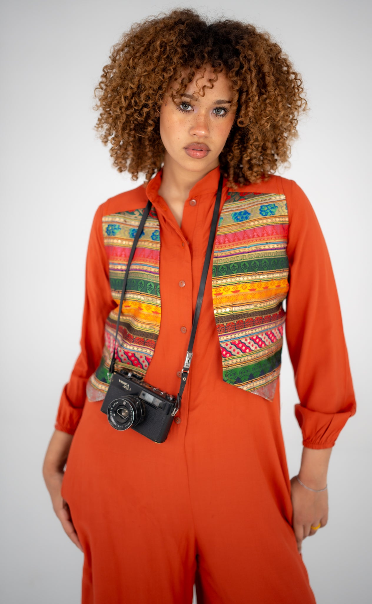 Indian Vest Jumpsuit