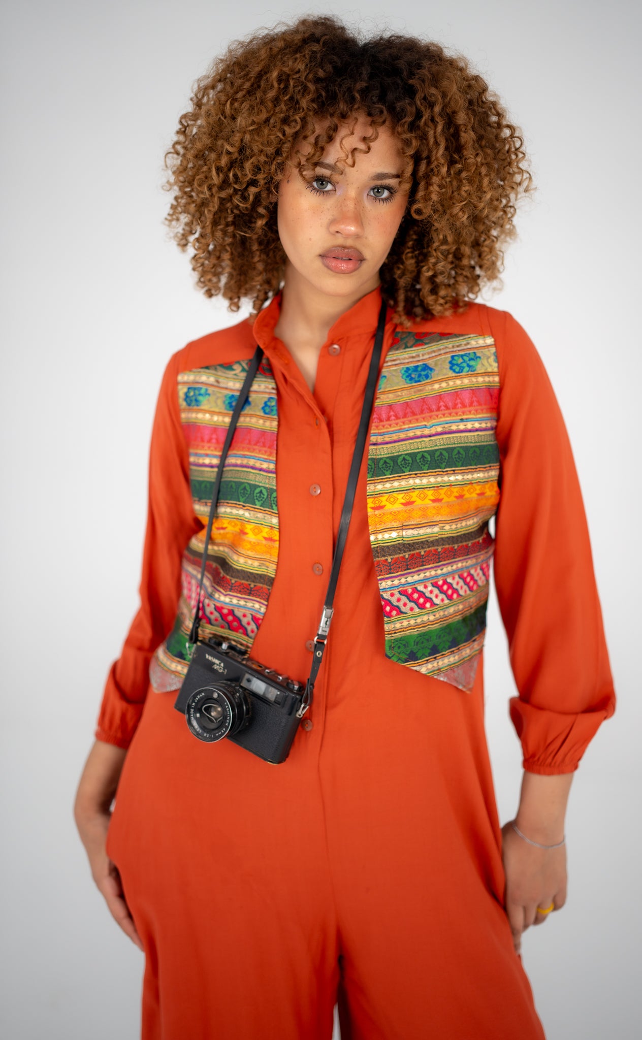 Indian Vest Jumpsuit