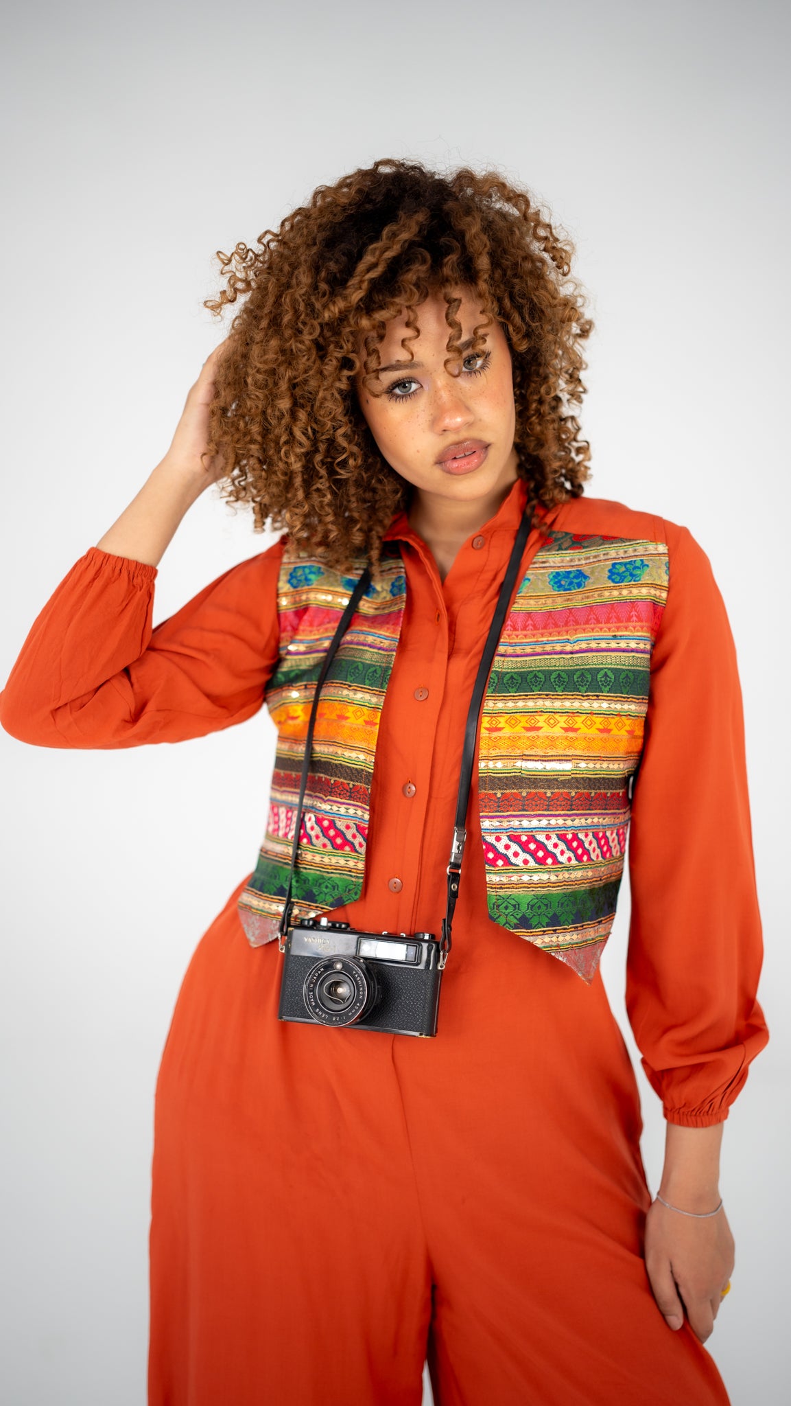 Indian Vest Jumpsuit