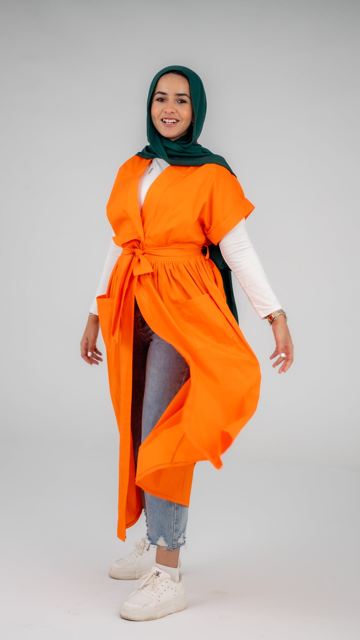 Vibrant Half sleeved Dress