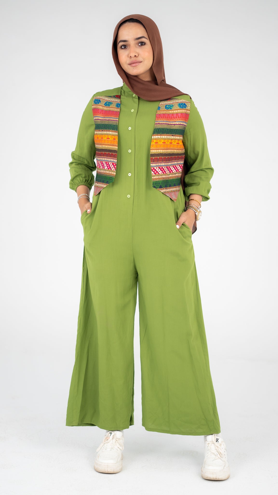 Indian Vest Jumpsuit