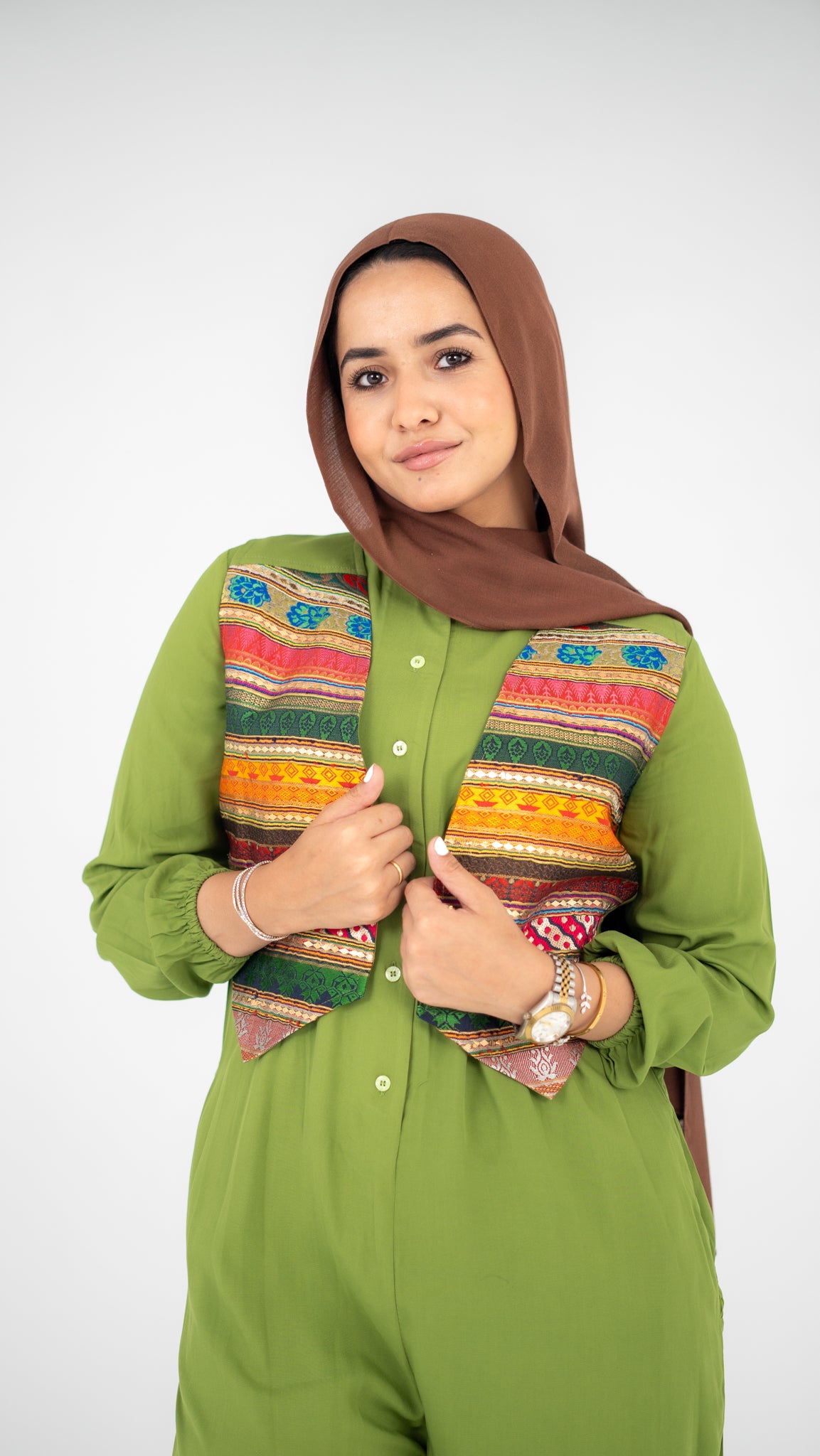 Indian Vest Jumpsuit