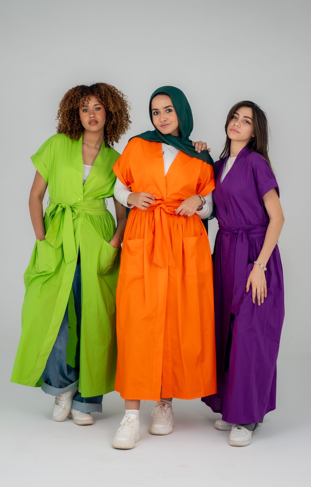 Vibrant Half sleeved Dress